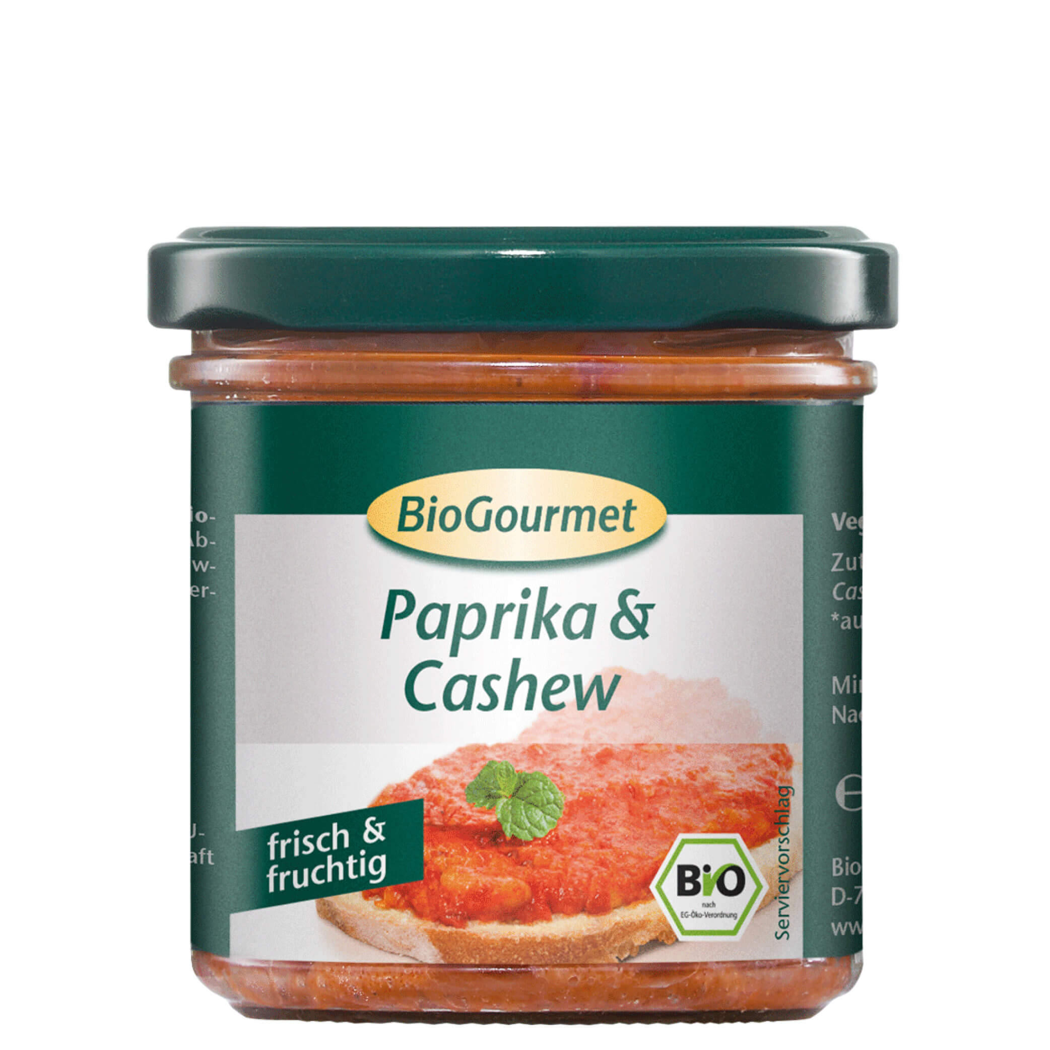 Paprika &amp; Cashew, vegetarischer Brotaufstrich | Alle Produkte ...